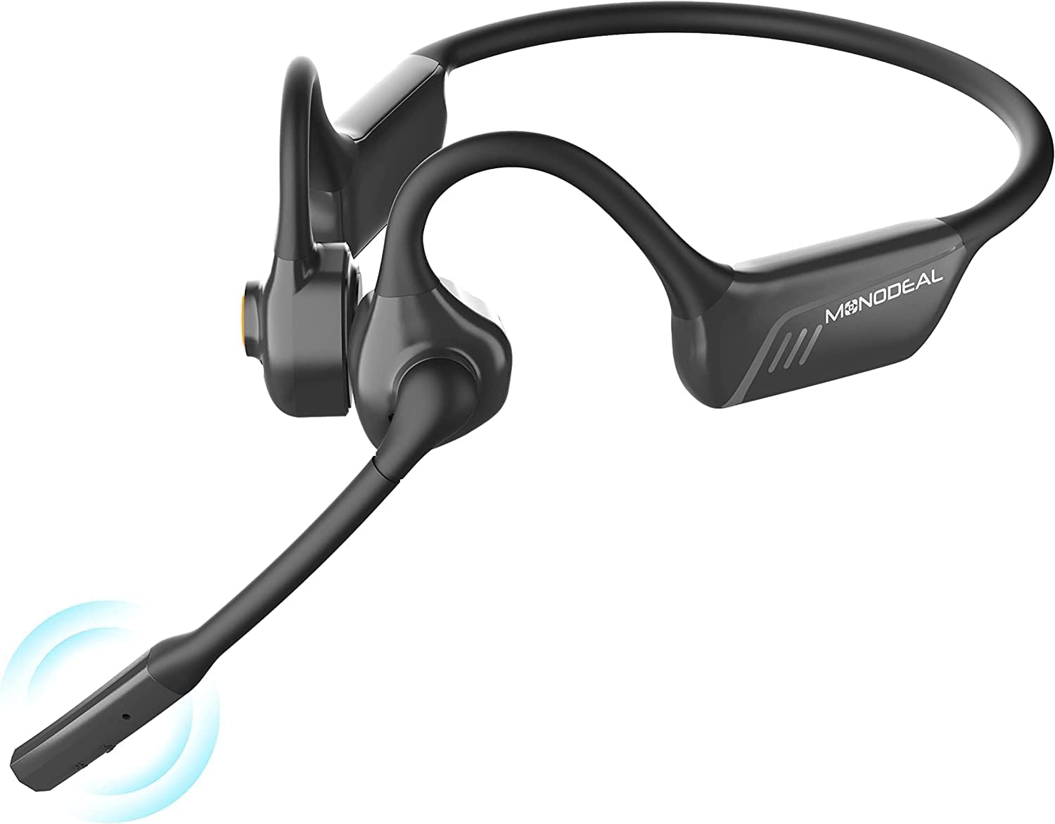 MONODEAL
Bone
Conduction
Headphones
with
Mic,Open
Ear
Headphones
Wireless